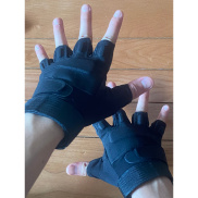 Real photo motorcycle finger gloves gym sport hiking hand gloves blackhawh