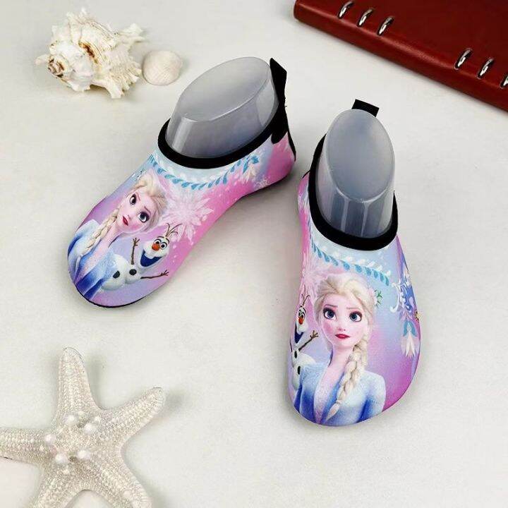 hot-sale-frozen-trace-shoes-childrens-beach-park-non-slip-wading-snorkeling-baby