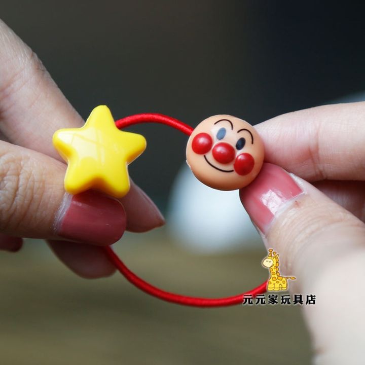 exported-to-japan-anpanman-childrens-head-rope-hair-accessories-girls-rubber-band-ring-clip-flower-card