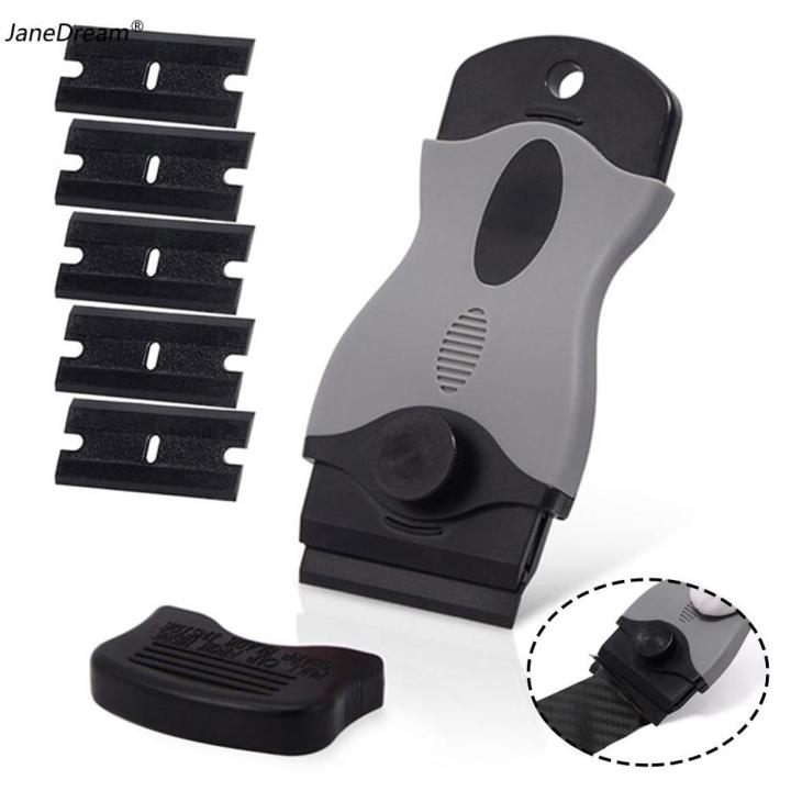 New Razor, 1PC Plastic Scraper Tool with 10PCS Plastic Blades for