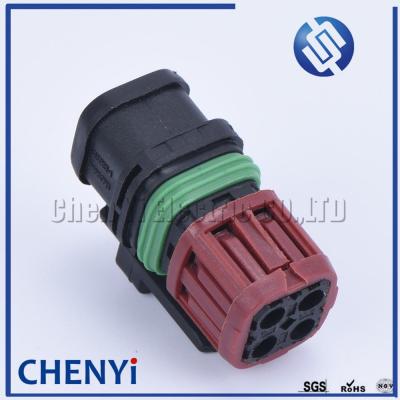 New Product 4 Pin Fuel Injector Plug Oxygen Sensor Map Sensor Connector 22248490 7422248490 For Volvo Truck  Excavator Engine 1337352-1