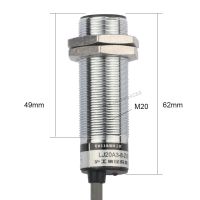 、‘】【’ M20 DC24V 3Wire 2Wire NC NO Inductive Proximity Approach Sensor Switch 8Mm LJ20A3-8-Z/BX Non Screen Shield  NPN PNP