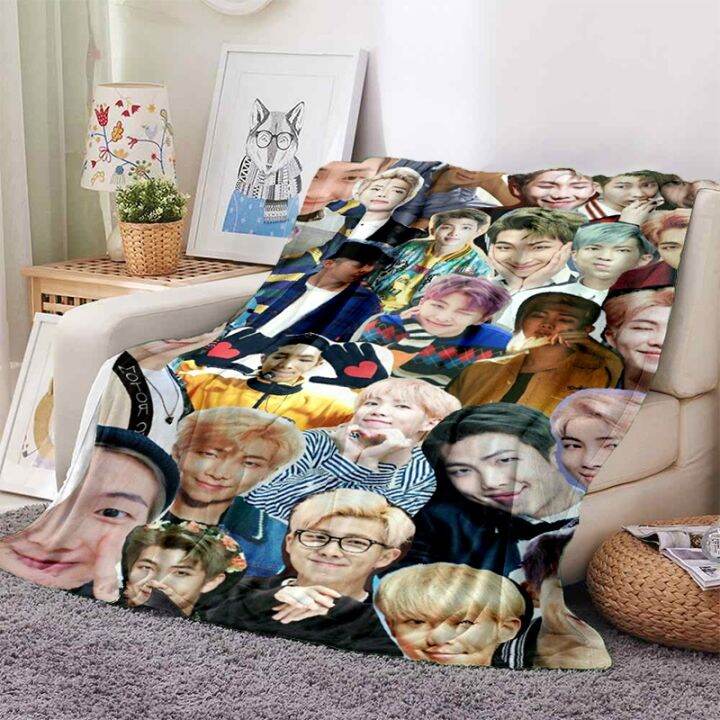 bts-blanket-sofa-office-nap-soft-keep-warm-can-be-customized-b11