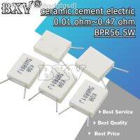 ❄  10PCS/LOT BPR56 5W 0.001 0.1 0.15 0.22 0.25 0.33 0.5 Ohm Non-inductive Ceramic Cement Resistor 0.1R 0.15R 0.22R 0.25R 0.33R 0.5R