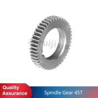 Spindle Gear 45 Teeth CJ0618  Mini Lathe Steel Gear Spares Rotary Tool Parts Accessories