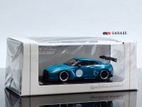 PANDEM R35 GT-R Turquoise Blue 1:64 (IG MODEL)