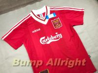 Retro : เสื้อบอลย้อนยุค Vintage ทีมลิเวอร์พูล เหย้า 1995 Liverpool Home 1995 ในตำนาน สุดสวย  !!