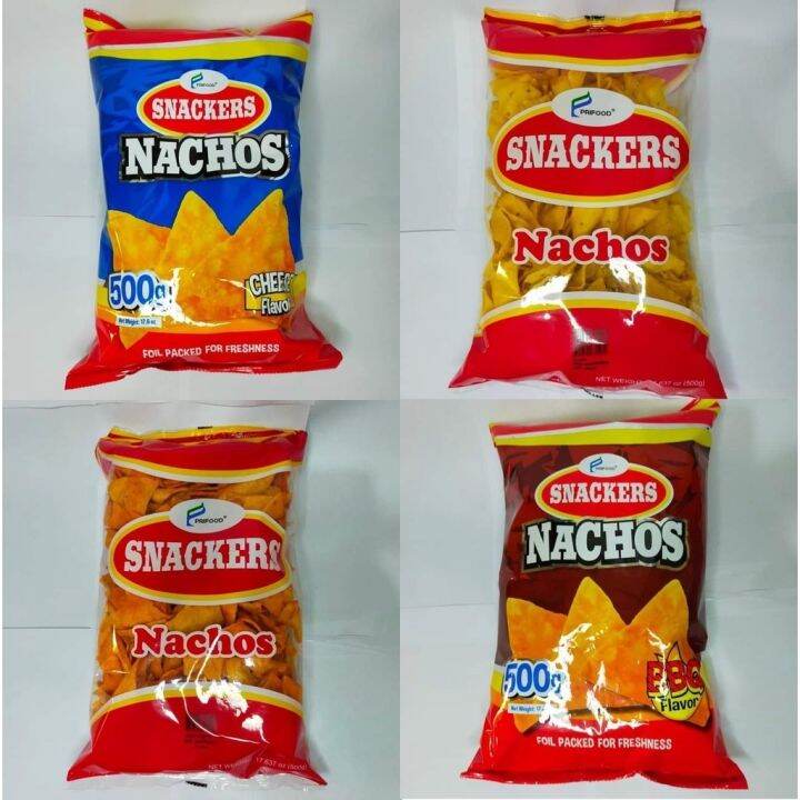 Snackers Nachos Chips Prifoods 500g Lazada PH