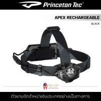 Princeton Tec - APEX RECHARGEABLE [ Black ] ไฟฉายคาดหัว ไฟฉายคาดศรีษะ สีดำ 550 ลูเมน ชาร์จไฟได้ ใช้ได้นาน 13ชม. กันน้ำ IPX7