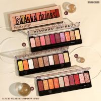 HF697 Sivanna Colors Luxury Velvet Eyeshadow  ซีเวนน่า คัลเลอร์ส อายแชโดว์ พาเลท ทาตา 10 สี เนื้อครีม ชิมเมอร์