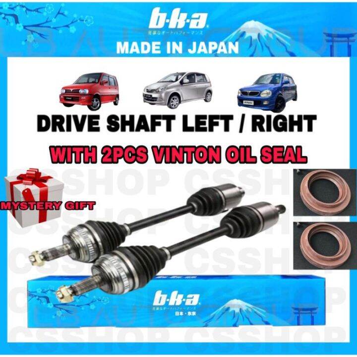 BKA PERODUA KELISA KENARI VIVA , VIVA ELITE DRIVE SHAFT RIGHT / LEFT