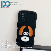 Y19 TPU นิ่มลายคลื่น Vivo Y11 Y12แฟชั่นสำหรับ Y20 Y20S เคสโทรศัพท์สุนัข Y17 Y15 Y15S สุนัขน่ารัก