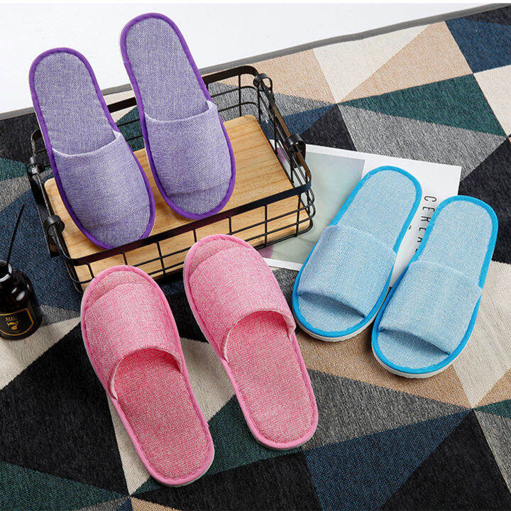 รองเท้าแตะ-ชายและหญิง-รองเท้าใส่เดินในบ้าน-รองเท้าโรงแรม-slippers