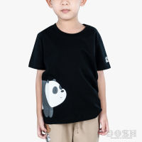 DOSH KIDS UNISEX T-SHIRTS WE BARE BEARS เสื้อยืดคอกลม แขนสั้น เด็กชาย-เด็กหญิง FBBBT5029-BL