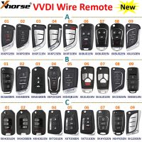 Xhorse VVDI Wire Remote Key XKB501EN XKDS00EN XKFO01EN XKMQB1EN XKKF02EN XKTO10EN XKA600EN XNMA00EN XKHO00EN XKLKS0EN for VVDI2