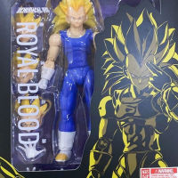 New Shf Vegeta Demoniacal Fit Royal Blood Action Figure Super Saiyan Ssj3อะนิเมะ Pvc ของเล่นของขวัญ Brusher