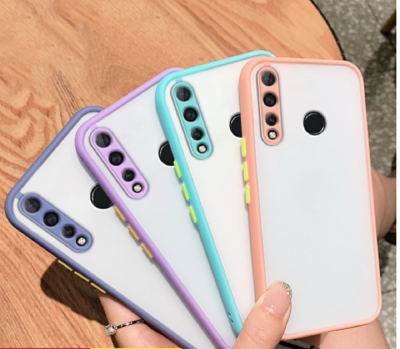 เคสขอบสีกันกล้อง Oppo A52020 / A9 2020 / A12 / A31 / A92 / A5s / A7 / F9 / A3s / F11pro เคสใส เคสกันกระแทก เคสหลังด้านกล้องขอบสี เคส Oppo