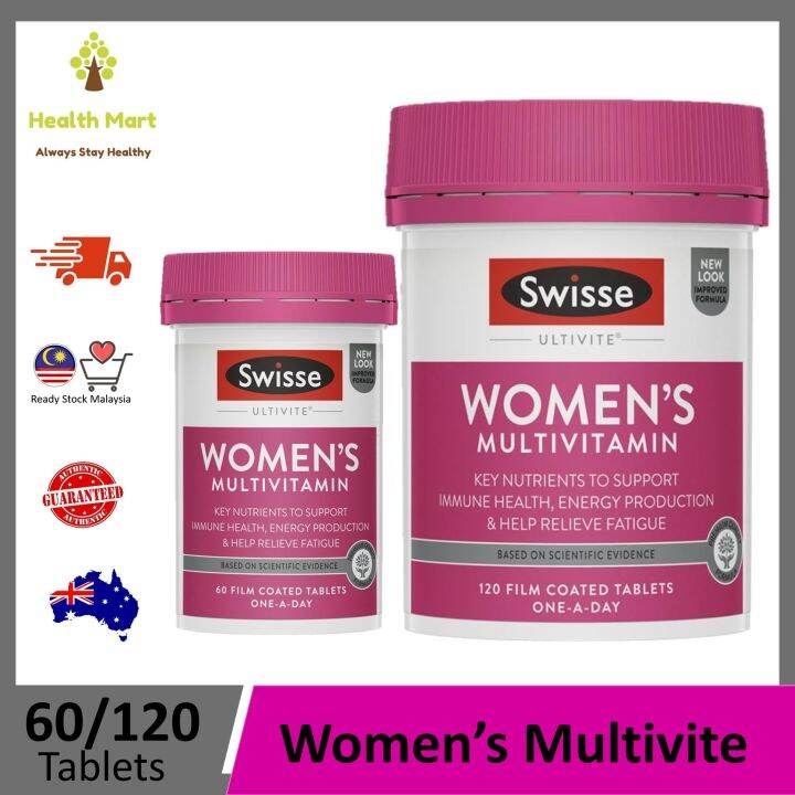 SWISSE Women's Ultivite Multivitamin (60 / 120 tablets) | Lazada