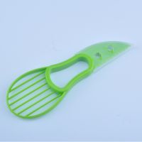 Avocado Slicer Shea Corer Fruit Peeler Cutter Pulp Separator Plastic Knife Vegetable Tools Accessory