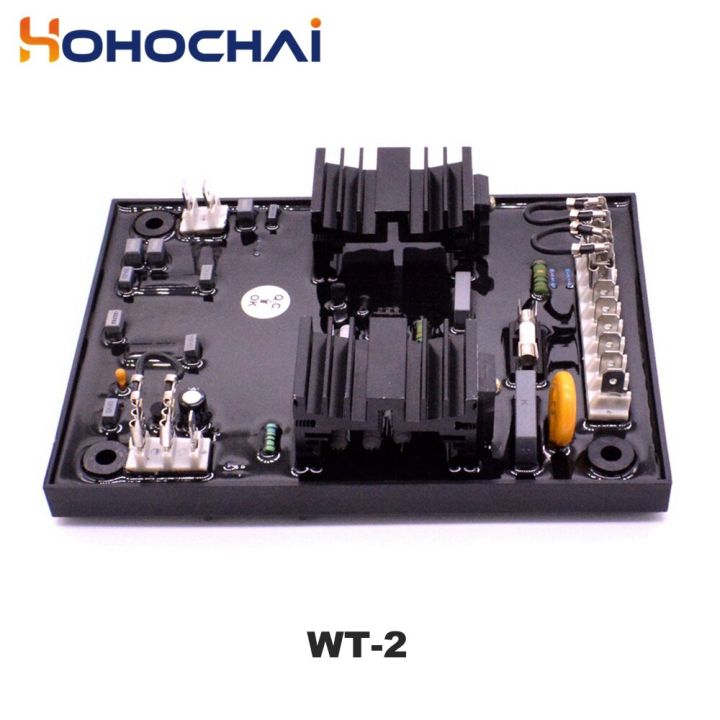 WT-2 WT-3 AVR เครื่องควบคุมแรงดันไฟฟ้าอัตโนมัติ Untuk เครื่องกำเนิดไฟฟ้าดีเซล Suku Cadang