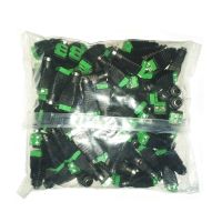 ◙□❏ 100Pcs DC Power Female Jack Connector Plugs For LED Light Strip Switching Power Adapter