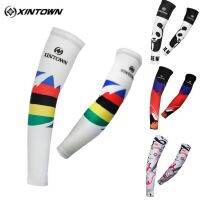 [Rear Waves] Xintown 22รูปแบบ Arm Warmers ขี่จักรยาน Sun UV ProtectionArm แขน Mtb Road RunningCuffs Manguitos Ciclismo Brazo