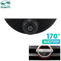 GreenYi กล้องมองด้านหน้ารถยนต์ AHD 170 ° AHD 720P,สำหรับ Nissan X-Trail Qashqai Tiida Teana Sylphy Sentra Logo Mark