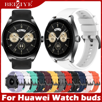 For Huawei Watch buds สาย Soft ซิลิโคน Band นาฬิกา สมาร์ทวอทช์ band For Huawei Watch buds สายนาฬิกา SmartWatch band Sport Original Watchband สายนาฬิกาข้อมือสำหรับ Replacement Accessories