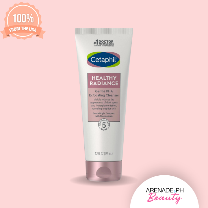 Cetaphil Face Wash Healthy Radiance Gentle PHA Exfoliating Cleanser