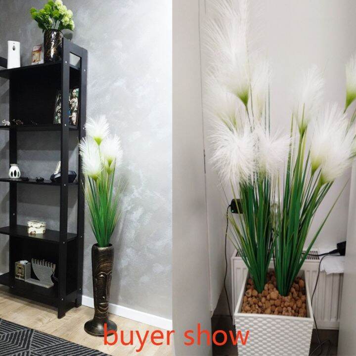 93cm-7-heads-artificial-reed-large-fake-plants-silk-onion-grass-bouquet-wedding-plants-plastic-tree-for-home-party-autumn-decor