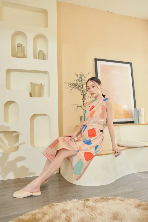 CARAMEL ANONA DRESS #0327 – No Brand – 2264323584_TH-7600474938 >>> 🇹🇭 Top1Thailand 🛒 >>> lazada.co.th 🇹🇭 🇹🇭 🇹🇭🛒🛍🛒
