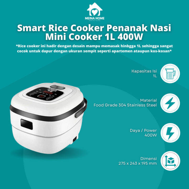 ukuran rice cooker mini