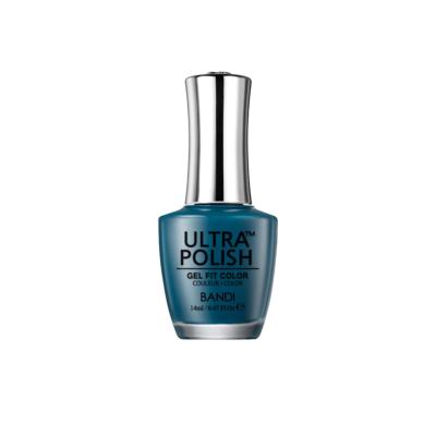 ยาทาเล็บกึ่งเจล Ultra Polish UP406 - Ireland Blue