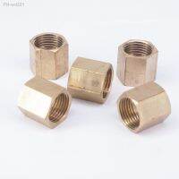 LOT 5 1/2 quot; BSP Female Thread Brass Pipe Fittings Hex Nut Rod Connector Coupling Full port