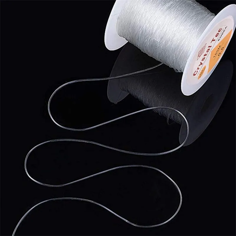 100m Strong Elastic Crystal Beading Thread Cord Jewelry Making