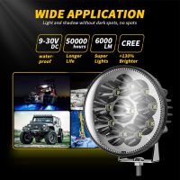 Cgmk】ไฟบาร์ LED ออฟโร้ดลุยน้ำท่วมรถ ATV กันชน4WD SUV 4นิ้ว30W บั๊มเปอร์ตัดหมอก