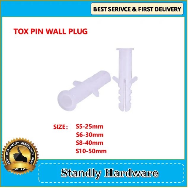 SENIC HEAVY DUTY TOX Pin Wall Plug 5 6 8 10 Lazada PH