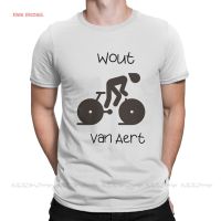 Mathieu Van Der Poel Tshirt For Men Wout Van Aert (12) Humor Summer Tee T Shirt Novelty New Design Fluffy