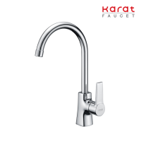 Karat Faucet ก๊อกซิงค์ผสมแบบก้านโยกติดบนเคาน์เตอร์ KF-18-921-50