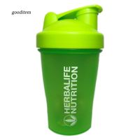 GDTMPortable 400ml Protein Shaker Water Bottle Cup Sports Fitness Kettle Drinkware