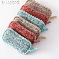 ﹊ tableware scrubbing sponge non-scratch microfiber scouring pad non-stick pot cleaning sponge kitchen tool pot washing 5/10/15PCS