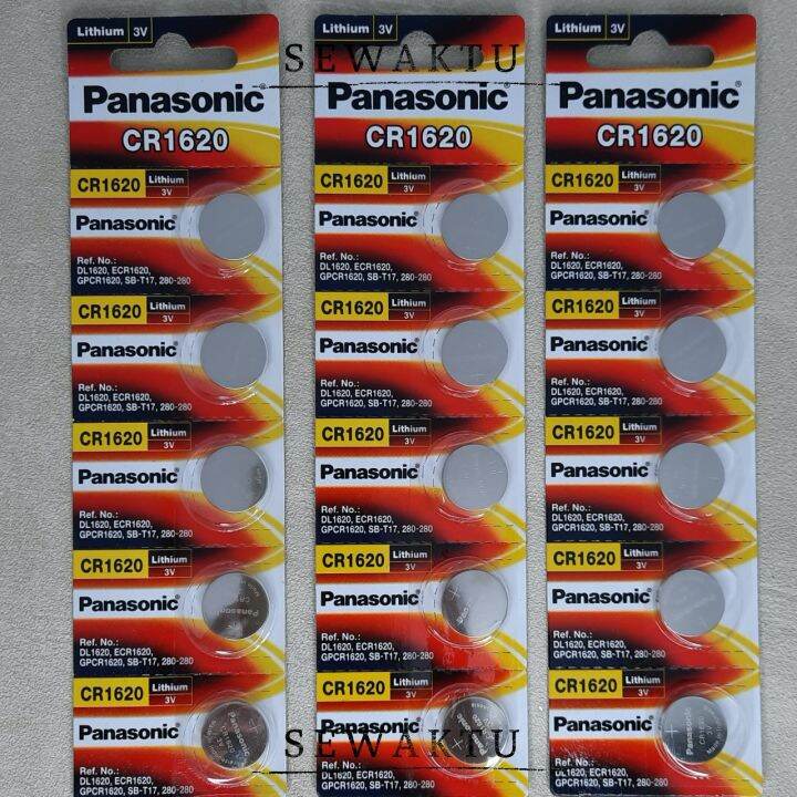 BATERAI PANASONIC CR1620 ORIGINAL | Lazada Indonesia