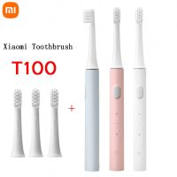 เหมาะสำหรับแปรงสีฟันไฟฟ้าระบบโซนิก Xiaomi Mijia แปรงสีฟันอัลตราโซนิกอัตโนมัติ T100กันน้ำแบบชาร์จ USB