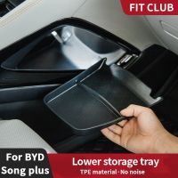 For BYD Song Plus DM-I EV 2022-2023 Center Armrest Upper/Lower Storage Box High Capacity Interior Organizer Car Accessories