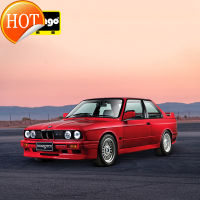 หุ่นอัลลอย Bimeigao 1:24 BMW M3รถโลหะผสมรูปแบบเครื่องประดับโมเดลรถเหล็กตุ๊กตาคริสต์มาสกวางเรนเดียร์เด็กผู้ชายของสะสม