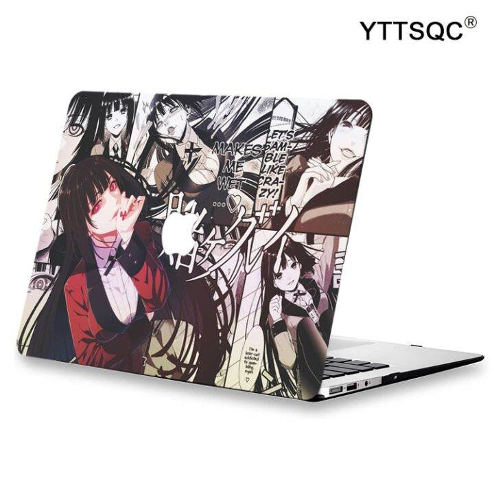 jabami-yumeko-ญี่ปุ่นอะนิเมะเคสสำหรับ-macbook-m2อากาศ-m1-pro-13-14-16-mac-เปลือกแข็งเรตินา-a2681-a2337แล็ปท็อป-a2338