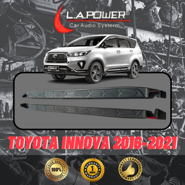 TOYOTA INNOVA 2016-2021 SIDE STEP RUNNING BOARD HIGH QUALITY | Lazada