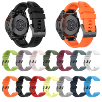 QuickFit 20 22 26มม. ซิลิโคนสำหรับ Garmin Fenix 7X 7 7S 6X 6 Pro 6S 5 5X Plus สมาร์ทนาฬิกาสร้อยข้อมือสำหรับ Fenix 7 6 Correa