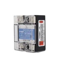 รีเลย์แบบโซลิดสเตตแบบเฟสเดียว Dd220d60 Mgr-1ไฟฟ้ากระแสตรง60a Ssr-60dd 3-32V เอาต์พุต Dc 5-220V Dc