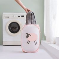 Dirty Laundry Basket Storage Baskets Foldable Clothes Mesh Washing Clothing Baby Toys Storage Home Organizer Pop Up Open